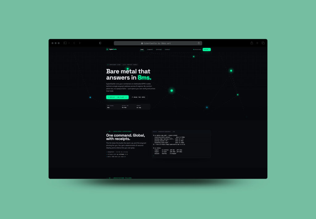 CyberCastle Home Web